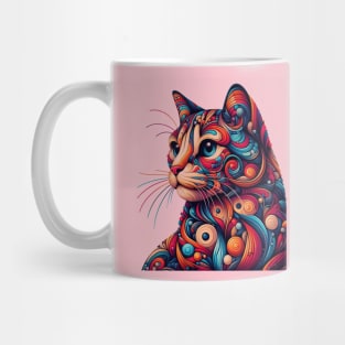 hypnotizing cat Mug